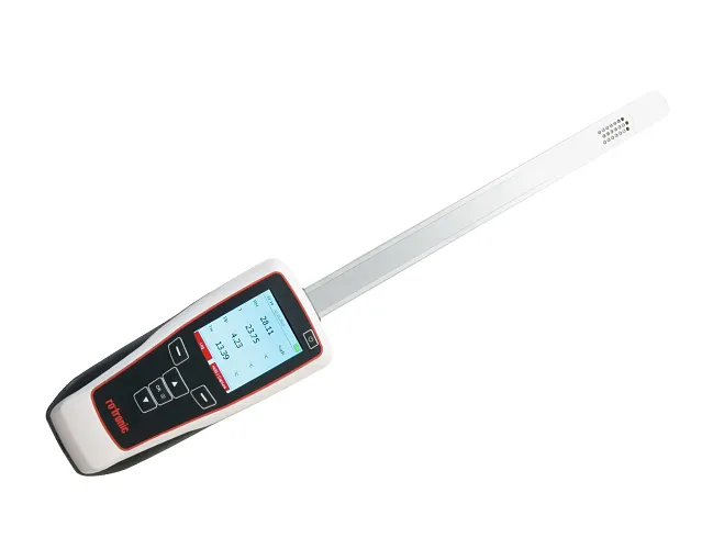 HP-GTS | Ruční měřidlo s integrovanou nožovou sondou pro měření vlhkosti papíru